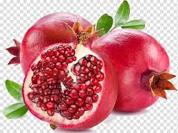 three pomegranate fruits pomegranate