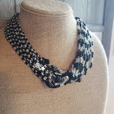 bead choker necklace