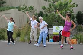 zumba heads outdoors for the summer