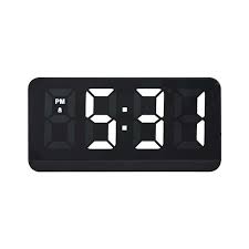 Promo Alarm Clock Rgb Electronic Led
