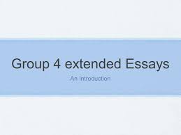 IB Group   subjects   Wikipedia  The Extended Essay Step by Step Guide Structure and Planning Carpinteria  Rural Friedrich Essay Conclusion Examples