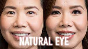 simple natural matte eye makeup for