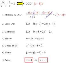 Solve Rational Equations With Gradea