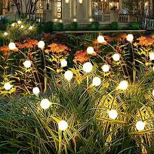 Garden Solar Firefly Lights Outdoor