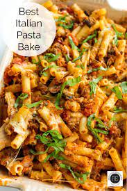 best italian pasta bake recipe