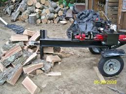 s yard log splitter build job