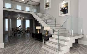 Glass Staircase Railing System