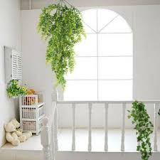 artificial plants hanging plants ivy
