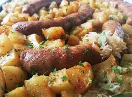 sheet pan roasted potatoes sausage and