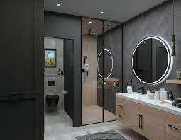 Moody Masculine Bathroom Design