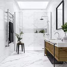 Calcolo Polar White Marble Effect Matt