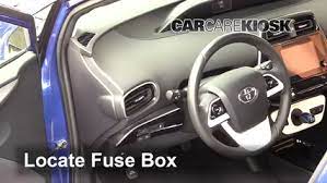 I am hoping i dont need a trip to the optician but i cannot find the interior (under/behind the glove box) fuse box. Interior Fuse Box Location 2016 2019 Toyota Prius 2017 Toyota Prius Four 1 8l 4 Cyl