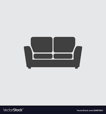 sofa icon royalty free vector image