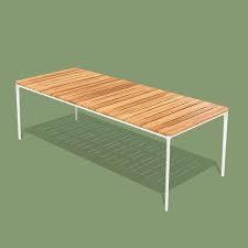 minimalist design dining table slim