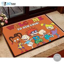 rugrats welcome home to our crib doormat