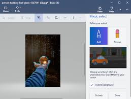 Remove Image Background Using Paint 3d