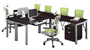Two matching desks can face each other and allow each. 2 Person L Shaped Table Desk Office Barn
