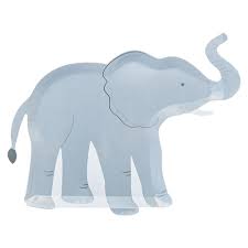 Signes laisse aller l'éléphant sauvage 30x24,5 cm 8 pièces | Tuf-Tuf  Belgique