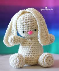 easy crochet bunny repeat crafter me
