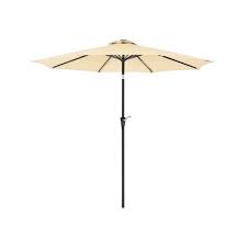 Mics 9 Ft Solar Patio Umbrella