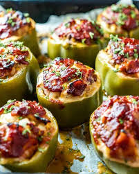 stuffed bell peppers without rice keto