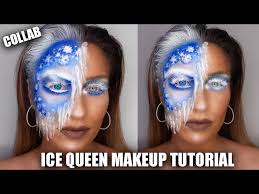 ice queen makeup tutorial christmas