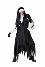 Womens Halloween Nun Demon Deadpool Performance Costume