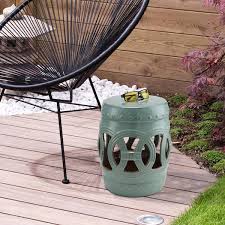Ceramic Garden Stool Outdoor Side Table