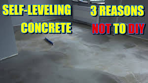 self leveling concrete