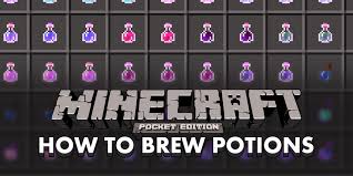 How To Make A Brewing Stand And Create Potions In Minecraft