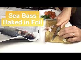 sea b baked in foil simple and