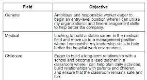 Example Objective In Resume Objectives For Resume Samples Retail Job