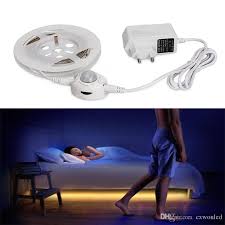 Motion Activated Under Bed Lighting Flexible Led Strip Motion Sensor Night Light Bedside Lamp Illumination And Automatic Shut Off Timer Led Strip Dmx Connecting Led Strips From Cxwonled 9 39 Dhgate Com