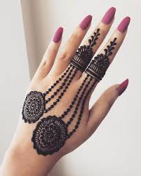 beautiful jewellery mehndi designs for