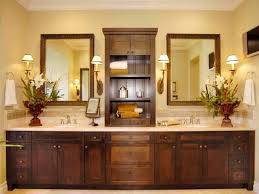 Each has their space, their drawer, and their mirror area. 20 Master Bathrooms With Double Sink Vanities Craftsman Bathroom Home Bathroom Vanity Designs