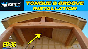 installing tongue groove on porches