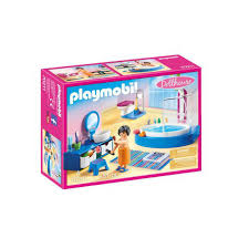 baignoire playmobil dollhouse 70211