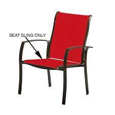 Chair Swivel Seat Sling Only Chair