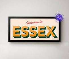 Essex Print For Ikea Ribba Frame 50cm