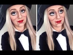 ventriloquist doll makeup tutorial how