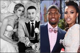 The two have since been going strong, although george tried to dissuade her giving birth to their first child earlier. Video Watch Seth Curry Call Paul George A B Tch A After Bucket Pg Cheated On Seth S Future Wife Who Is Doc Rivers Daughter With A Stripper That Damian Lillard S Sister Clowned Him