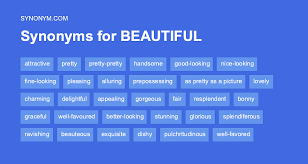 another word for beautiful synonyms