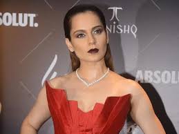 kangana ranaut styled her red gown with