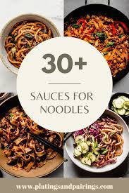 30 best sauces for noodles with easy