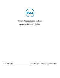 Smart Access Card Solution Administrator's Guide