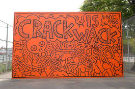 keith haring s is wack mural