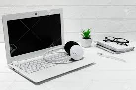 Office desk accessories, personalized mouse pad, office decor, desk accessories, pink floral mousepad, personalized gifts, office supplies justphonecases 5 out of 5 stars (3,616) $ 13.99. Comfortable Workplace Office Work Table With Blank White Laptop Stock Photo Picture And Royalty Free Image Image 150474151