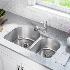 Kohler stainless steel kitchen sink use silent shield technology to reduce the irritating noise. Mrdirect Stainless Steel 31 X 20 Double Basin Undermount Kitchen Sink Wayfair