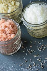 salt scrub recipe with four ings