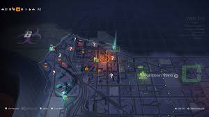 Then you can talk to her in the alleyway of the settlement (ground level). All Contaminated Areas Walkthrough And Comms Location Guide The Division 2 The Division 2 Collectibles Guides